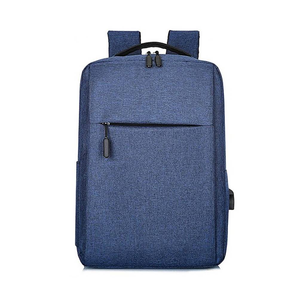 ¡Presentamos la mochila antirrobo con cable USB para laptop en color Azul! Esta mochila es la opción ideal para estudiantes, viajeros y profesionales que buscan una solución segura y elegante para transportar sus pertenencias.