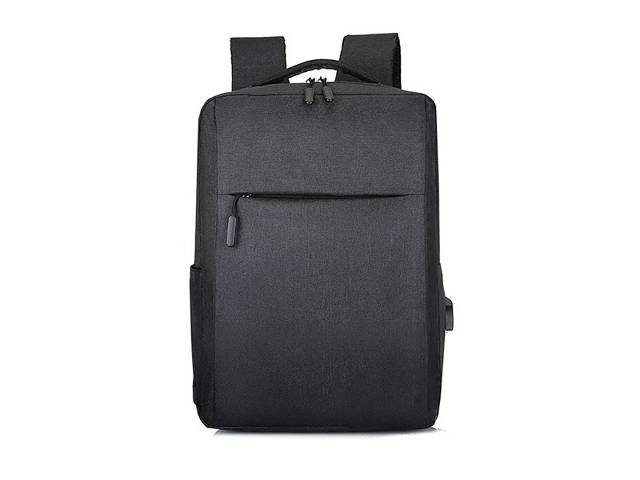 ¡Presentamos la mochila antirrobo con cable USB para laptop en color Negro! Esta mochila es la opción ideal para estudiantes, viajeros y profesionales que buscan una solución segura y elegante para transportar sus pertenencias.