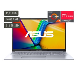 Notebook Asus Vivobook 15,6'' Ryzen 7 16gb 512gb Win11