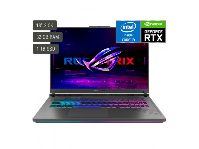 Este potente equipo está diseñado para los gamers más exigentes, con una pantalla de 18 pulgadas que te sumerge en la acción como nunca antes. Equipado con un procesador Intel Core i9, 32GB de RAM y 1TB de almacenamiento SSD