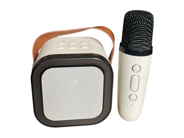 Altavoz K12 de alta gama, Audio Bluetooth, pequeño micrófono de Karaoke Ktv para el hogar, columna de altavoz Bluetooth para cantar profesional para niños.