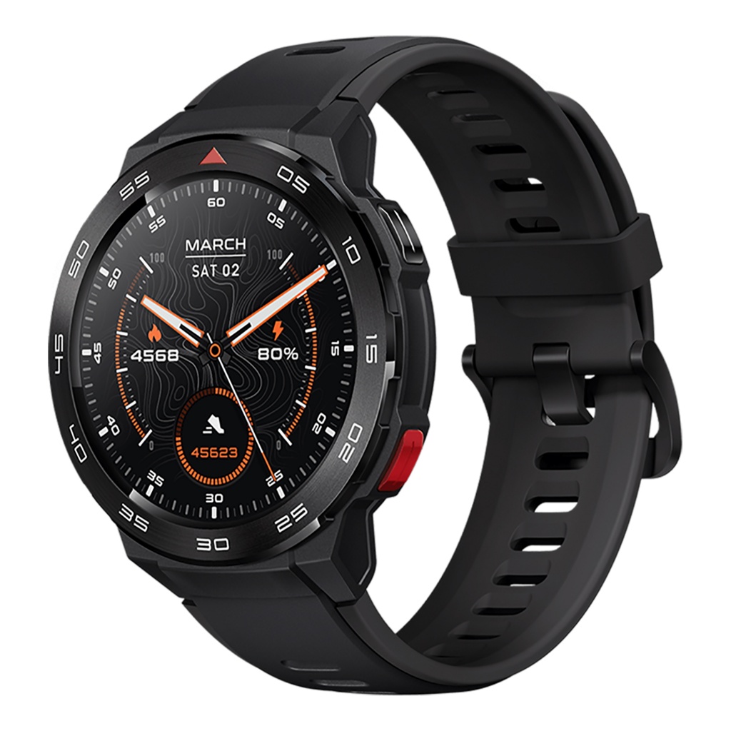 El Reloj Inteligente Mibro Watch Gs Pro es un smartwatch multifuncional con una pantalla de 1,43'', GPS, monitor de frecuencia cardíaca, monitor de sueño y mucho más. Es perfecto para hombres y mujeres que buscan un reloj deportivo y elegante.3