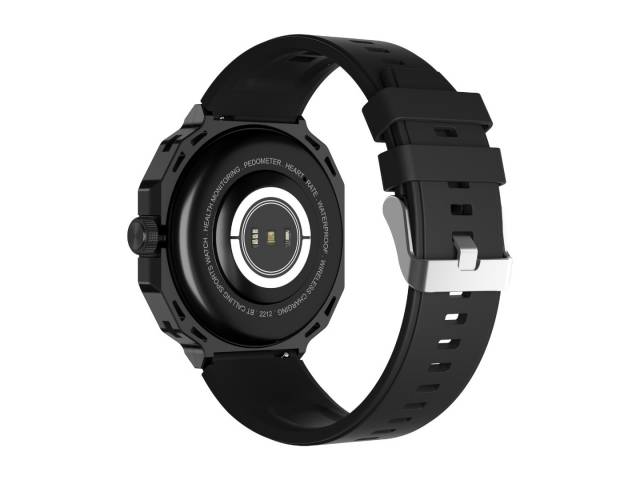 Diseño deportivo y elegante, este smartwatch te acompaña en todas tus actividades. Monitoriza tu frecuencia cardíaca, sueño y actividad física, y recibe todas tus notificaciones.