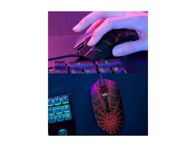 Completa tu rincón gamer con el Setup Gamer Spider-Man Marvel: Escritorio, Auricular, Mouse Pad XXL y Mouse. ¡Todo lo que necesitas para jugar las mejores partidas!