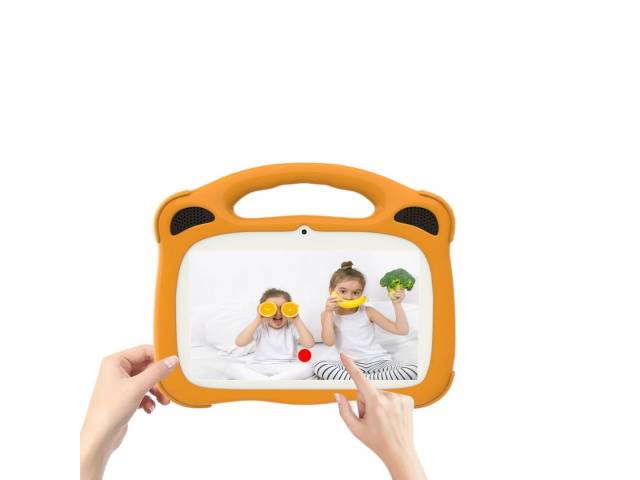 La Tablet Infantil Gravity 7" es la herramienta perfecta para que los niños se diviertan y aprendan de forma segura e interactiva. Con un diseño resistente y una interfaz intuitiva, esta tablet ofrece una amplia gama de aplicaciones educativas, juegos y c