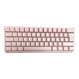 Teclado Gamer Eagle warrior Mecnico Usb Rgb - Rosado