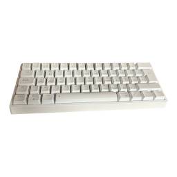 Teclado Gamer Mecanico RGB Compacto 60% Eagle Warrior  Blanco