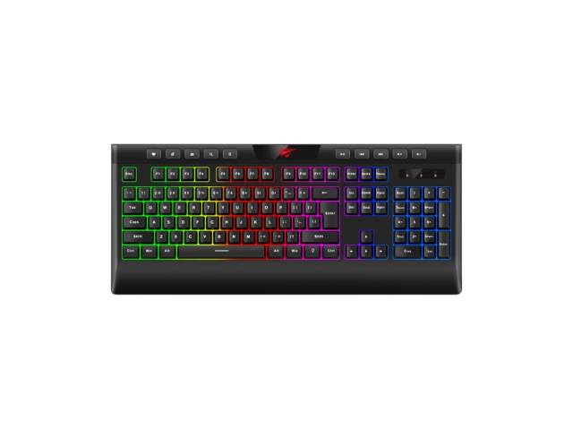 Experimenta una experiencia de juego totalmente inmersiva con el Teclado Gamer RGB Havit Retroiluminado con Cable USB. Este teclado te ofrece una combinación perfecta de rendimiento, precisión y estilo, con características que te ayudarán a llevar tus hab