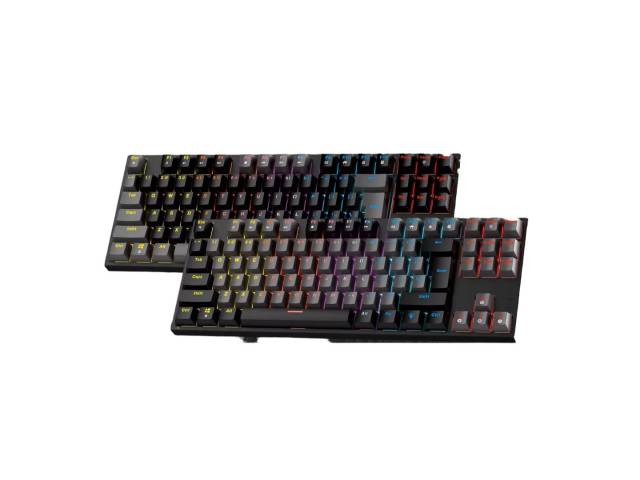 Lleva tu experiencia de juego al siguiente nivel! switches Outemu y retroiluminación RGB personalizable, este teclado te ofrece precisión, durabilidad y estilo en cada pulsación. 