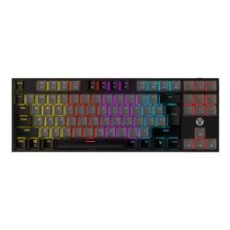 Teclado Mecnico MK876V2 Black Blue SW Atom TKL Fantech negro