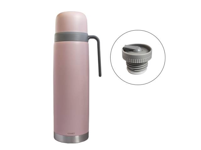 Tu COMBO ideal para cualquier ocasión. Con una capacidad de 750ml y un diseño elegante, este termo de acero inoxidable mantendrá tus bebidas a la temperatura ideal . Incluye un mate de 160 ml para disfrutar de tu compañía favorita.