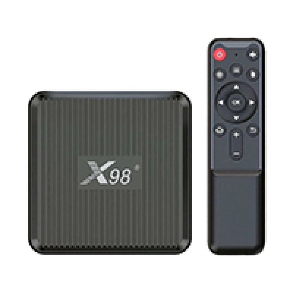 Tu centro multimedia 4K definitivo con Android 11. Disfruta de streaming fluido, juegos y entretenimiento en 4K con el TV Box X98Q.2gb 16gb Wifi