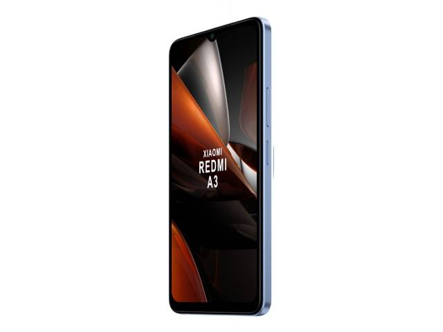 El Xiaomi Redmi A3 es un celular económico con pantalla grande de 6.71 pulgadas ideal para consumo multimedia.  Tiene rendimiento con procesador de 8 núcleos y 3GB de RAM, y 64GB para almacenar lo necesario. Cámaras 8MP principal para fotos casuales. 